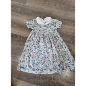 Lulu +‎ Roo Toddler Girl Floral Collared Dress size 3t #3